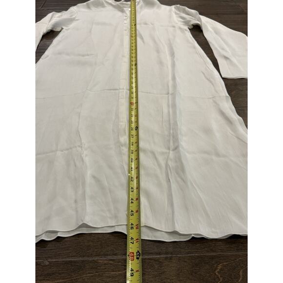 Yoli & Otis Womens White Button Up Long Sleeve Dress Shirt Size S SMALL - Picture 8 of 9